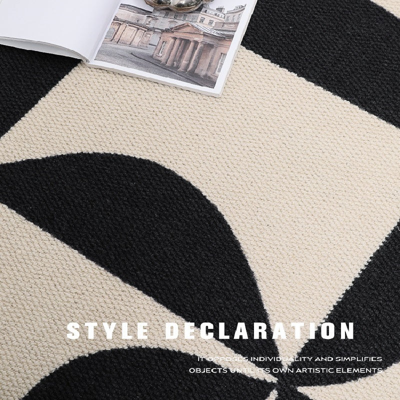 Sophisticated Living Room Wool Carpet