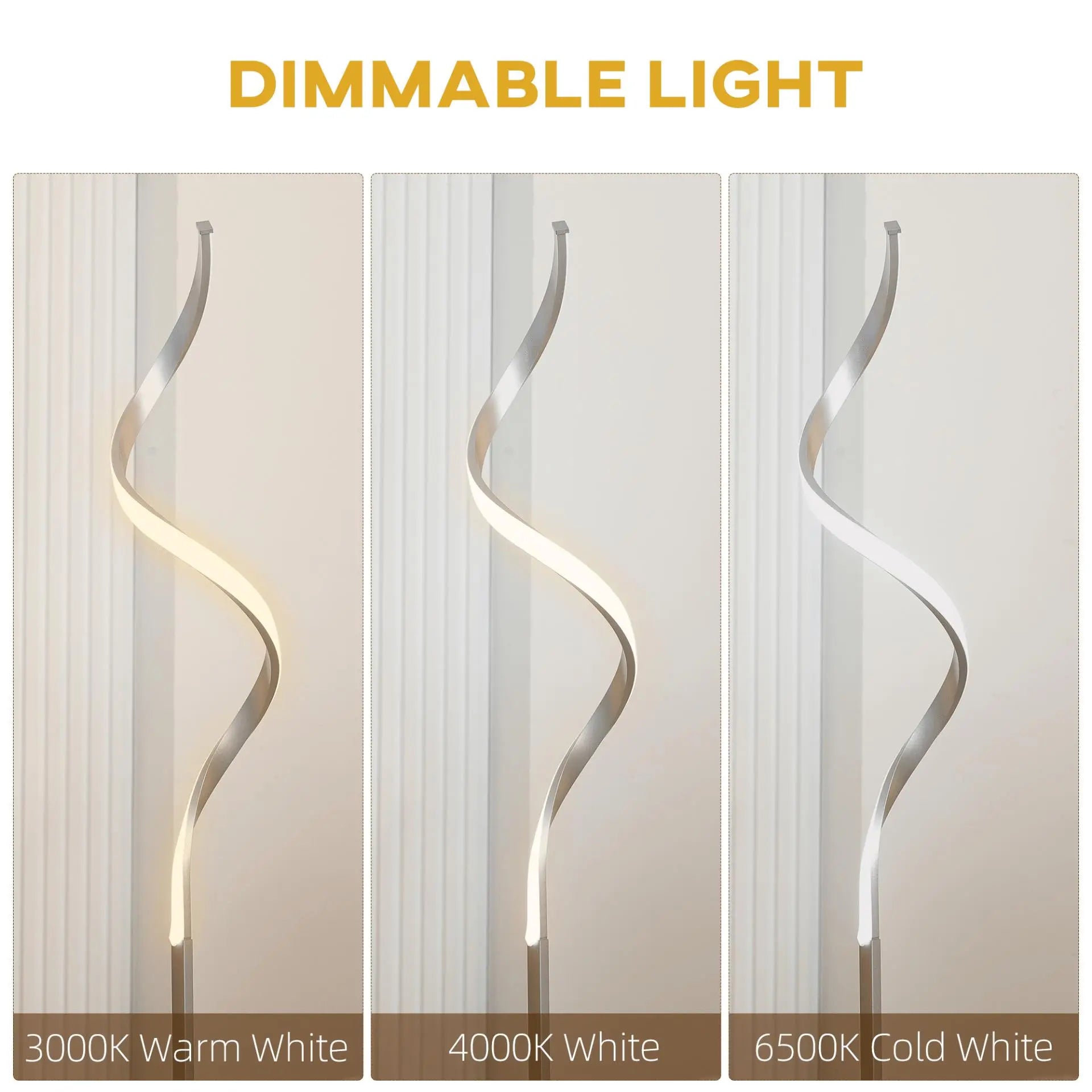 Dimmable Floor Lamp, 3 Adjustable Brightness - Londecor