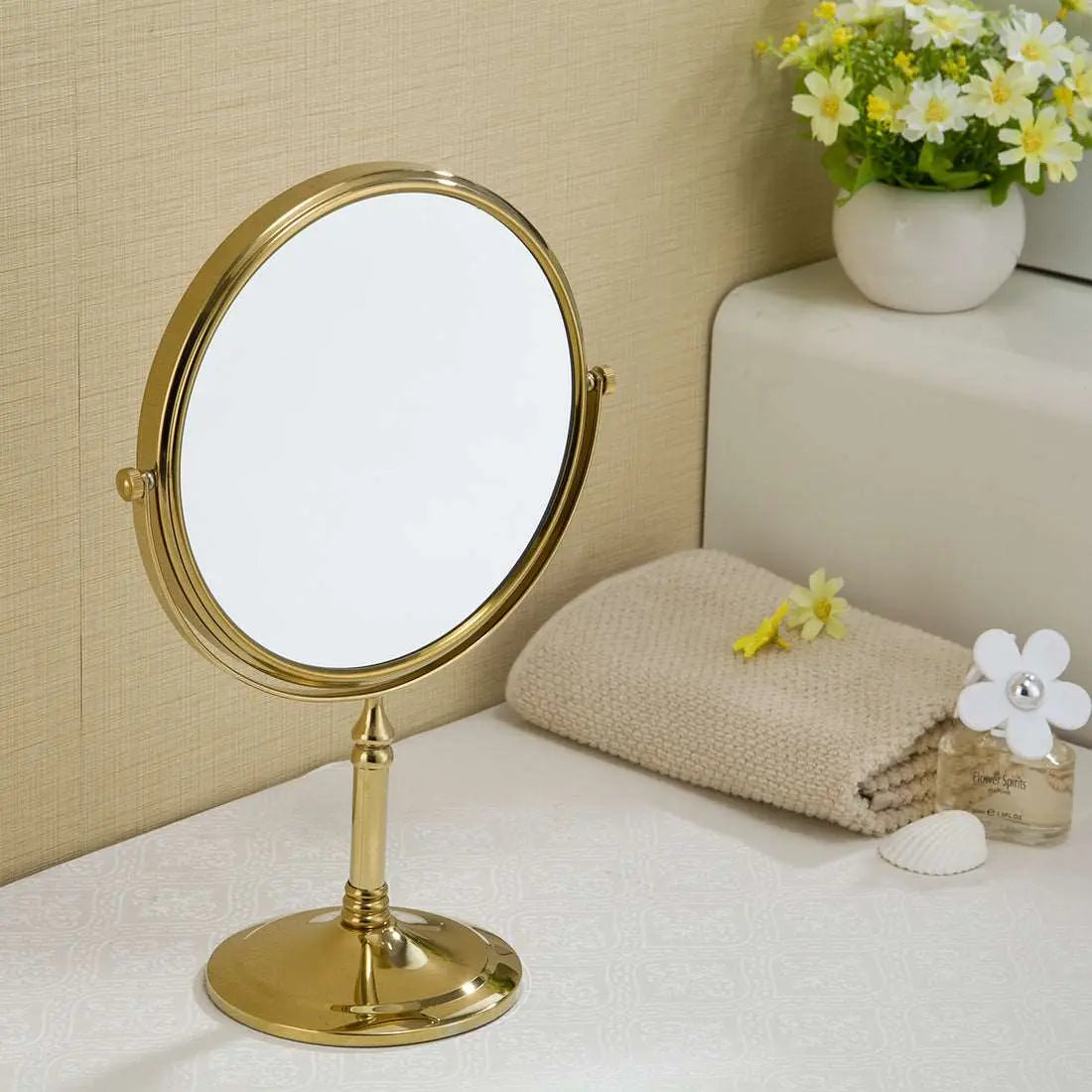 All Copper Gold-Plated Mirror