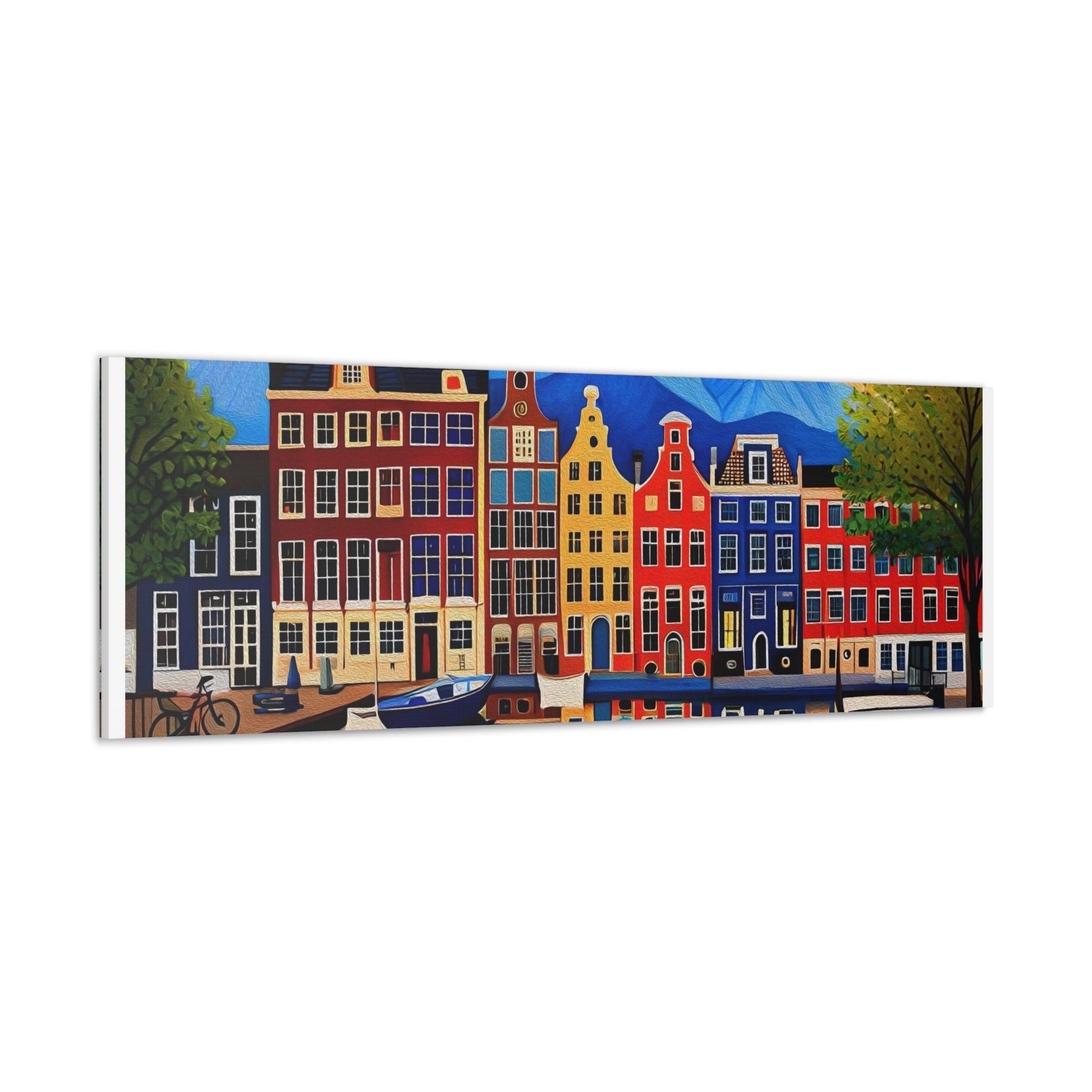 Amsterdam Canal Painting the perfect Gift for Printify