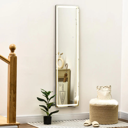 Full-Length Mirror with LED Lights and Remote Control. Londecor