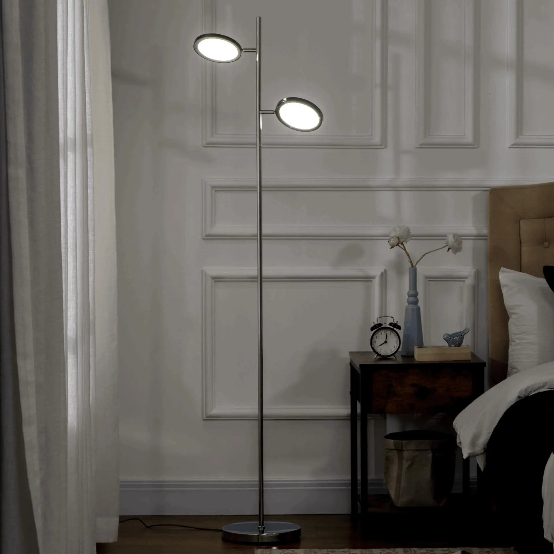 2-Light LED Floor Lamp - Londecor