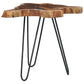 Teak Wood and Resin Side Table Londecor