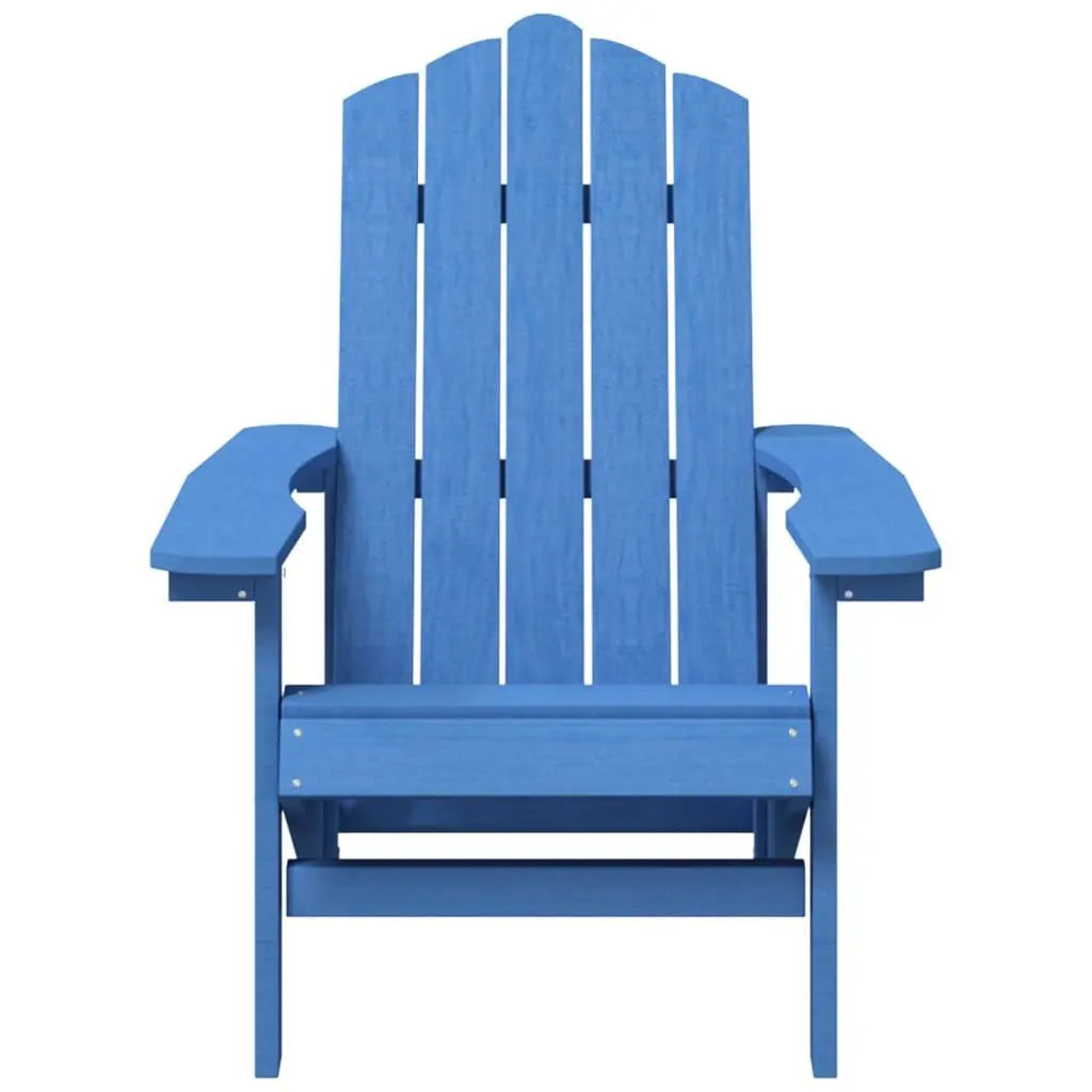 Garden Adirondack Chair HDPE Aqua Blue Londecor