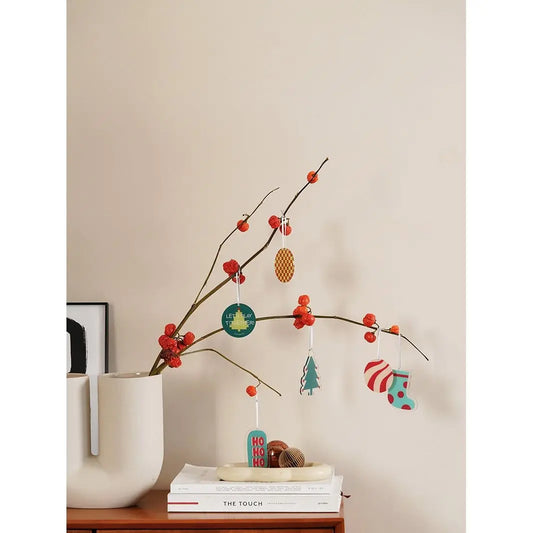 Acrylic Christmas Tree Decoration - Vibrant Colorful Set Londecor