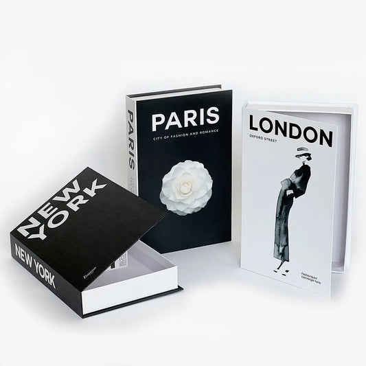 City Home Decor Book Fashion Cities Travel Book BLANK PAGES Londecor