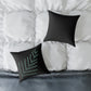 Black Spun Pillow