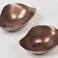 Lacquered Aluminium Abstract Decor Dishes (set of 2) Londecor