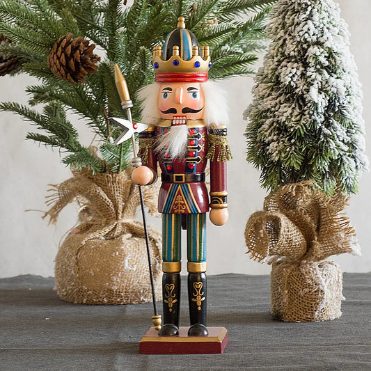 Classic Wooden Nutcracker Puppet - A Timeless Holiday Symbol Londecor
