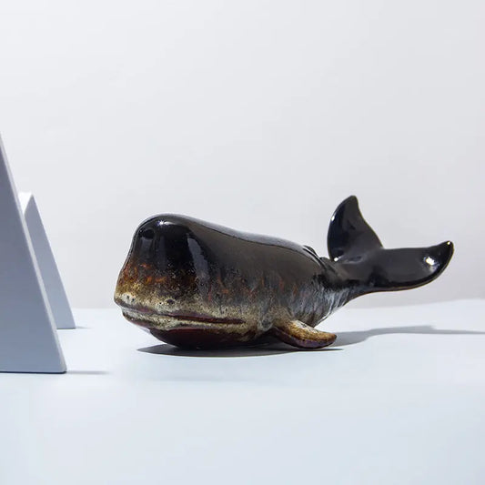 Ceramic Ornaments Simulate Whale Londecor