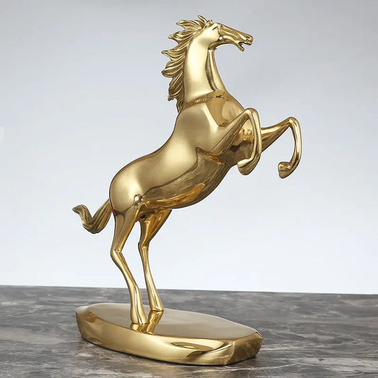 Light Luxury Pure Copper Horse￼ Ornament Londecor