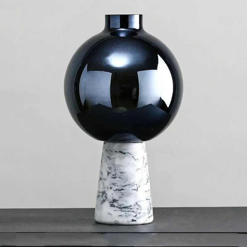 Marble Glass Vase - Londecor