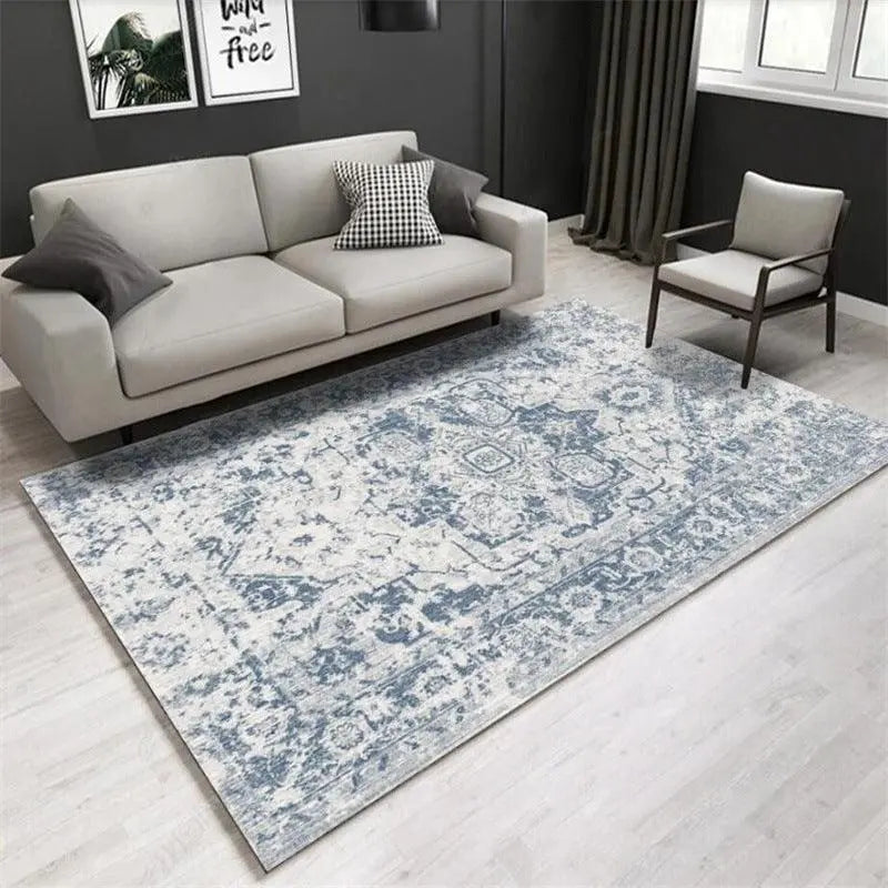 Distressed Living Room Carpet - Londecor