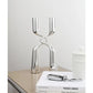 Modern Luxury High-grade Silver Candle Holder Ornaments - Londecor