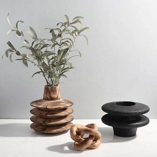 Wooden Vase - Londecor