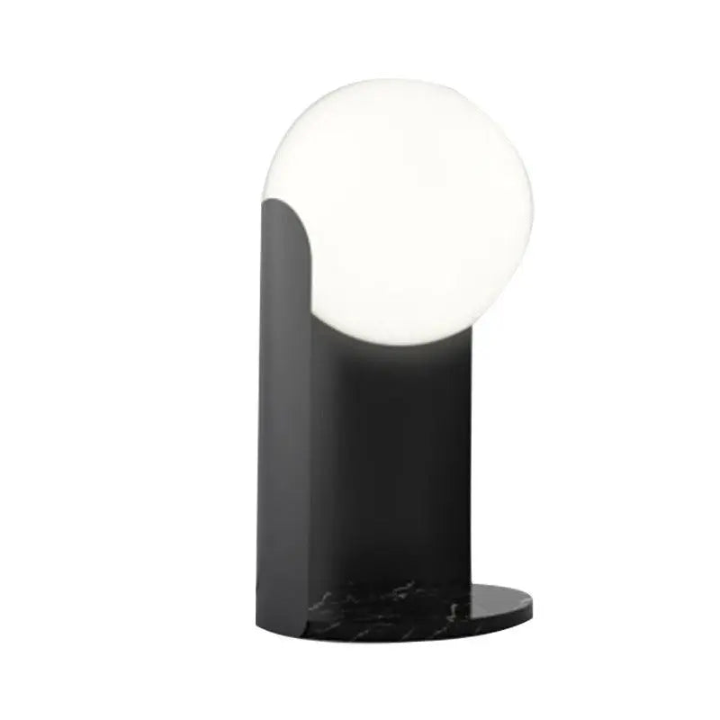 Marble Table Lamp Glass Ball - Londecor