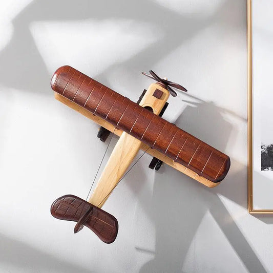 Wooden Airplane Model Ornaments - Londecor