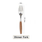 Stainless Steel Cutlery Set With Log Handle Londecor