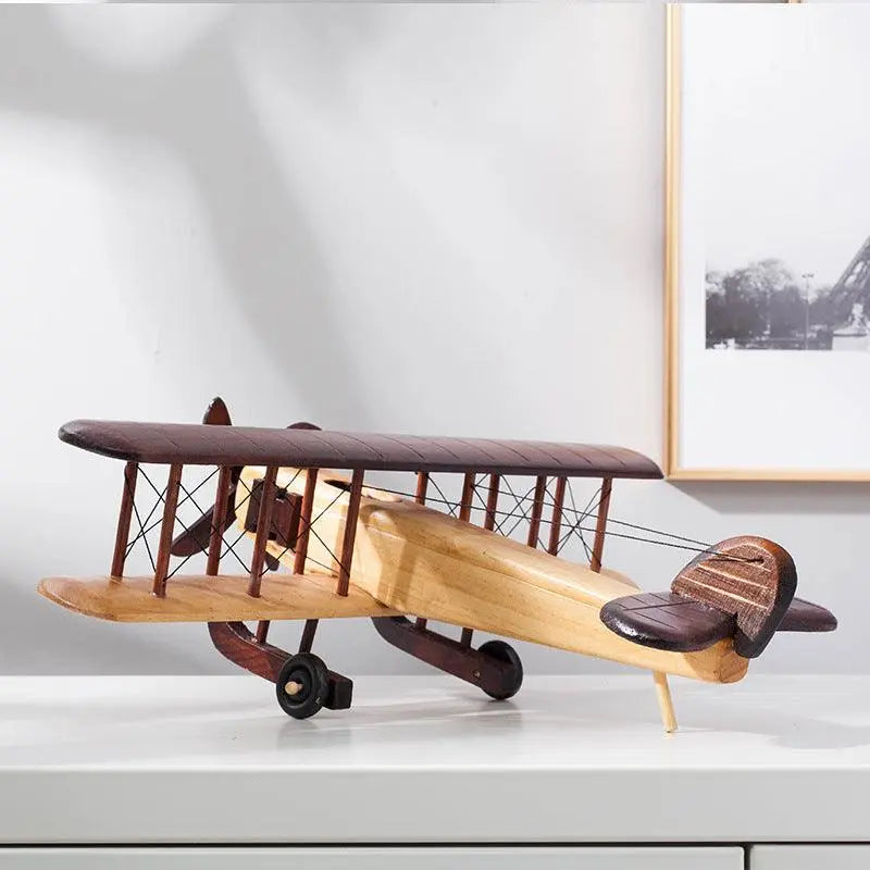 Wooden Airplane Model Ornaments - Londecor