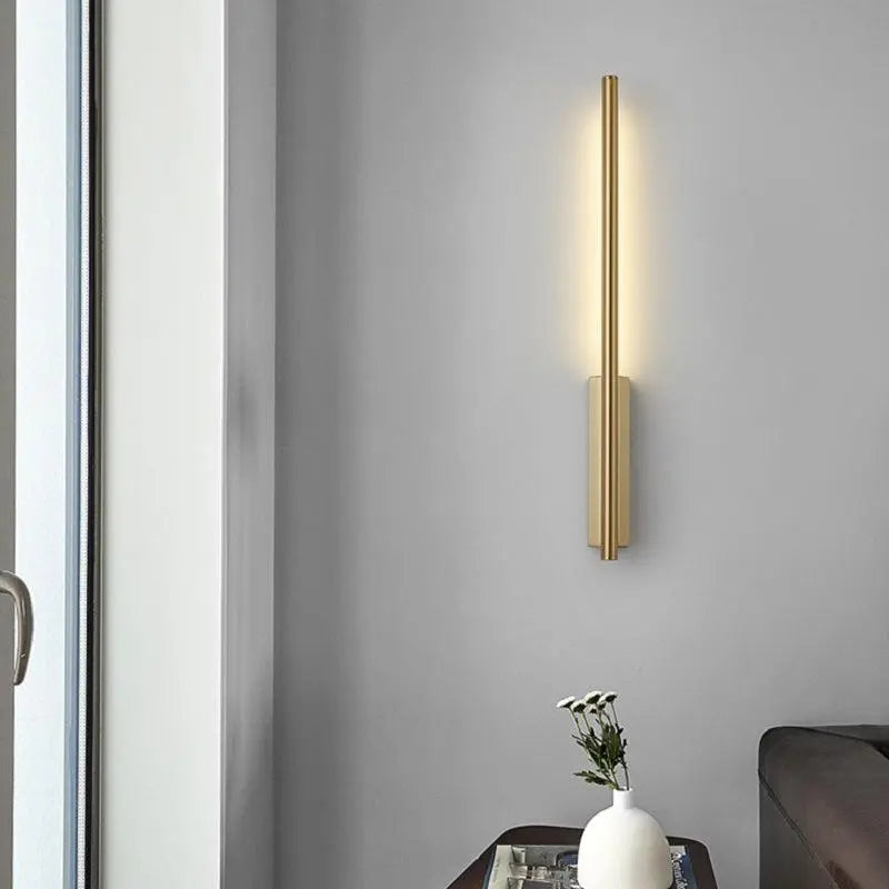 Minimalist Golden Line Wall Lamp - Londecor