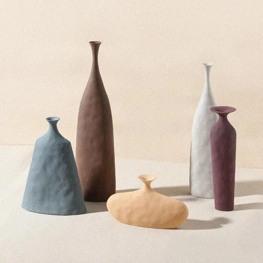 Geometrical Ceramic Vases. - Londecor