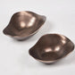 Lacquered Aluminium Abstract Decor Dishes (set of 2)-0