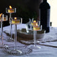 Simple Transparent Crystal Glass Candle Holder - Londecor