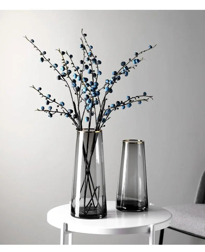 Glass Vase Creative Transparent Vase - Londecor