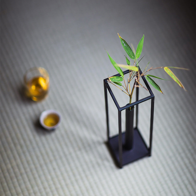 Japanese Style And Zen Tea Table Decoration, Flower Arrangement, Tea Art Performance, Tea Space Plant Londecor