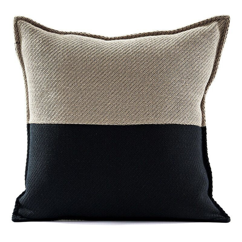 Cushion Cover Decorative Pillow Case Modern Simple Luxury Ivory Black Londecor