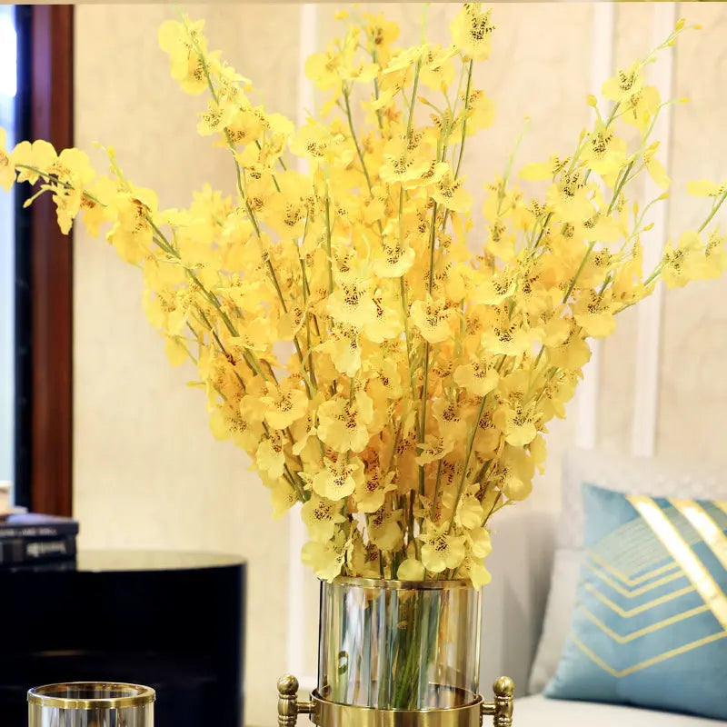 Modern Light Luxury Style Marble Vase Decoration Living Room Flower Arrangement Londecor