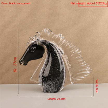 Luxury Glass Horse