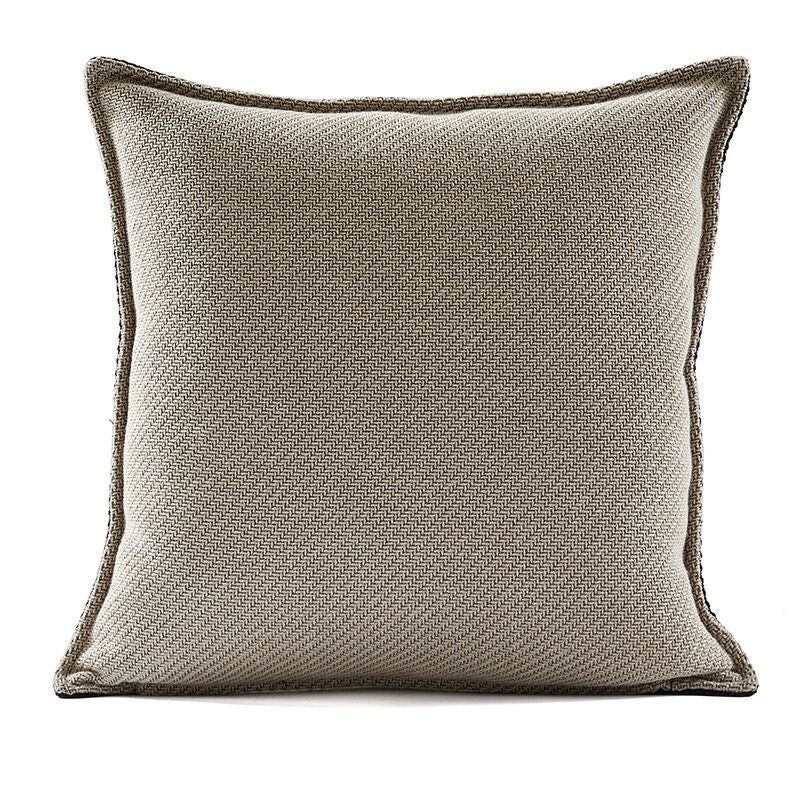 Cushion Cover Decorative Pillow Case Modern Simple Luxury Ivory Black Londecor